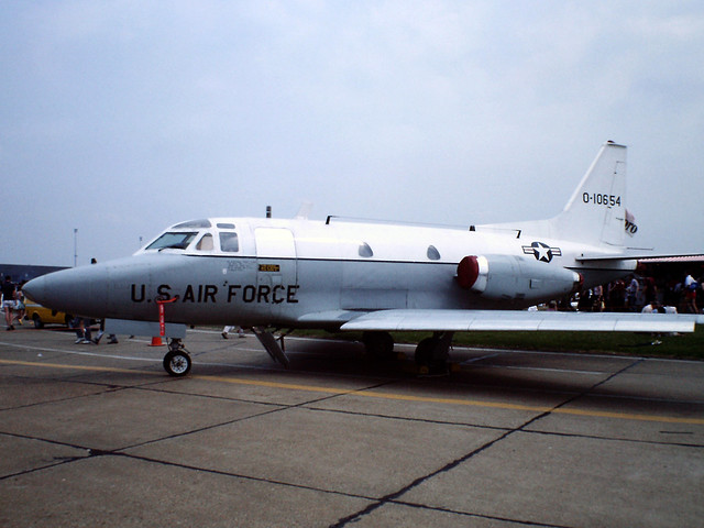61-0654 North American/Rockwell Sabre T-39A of USAF