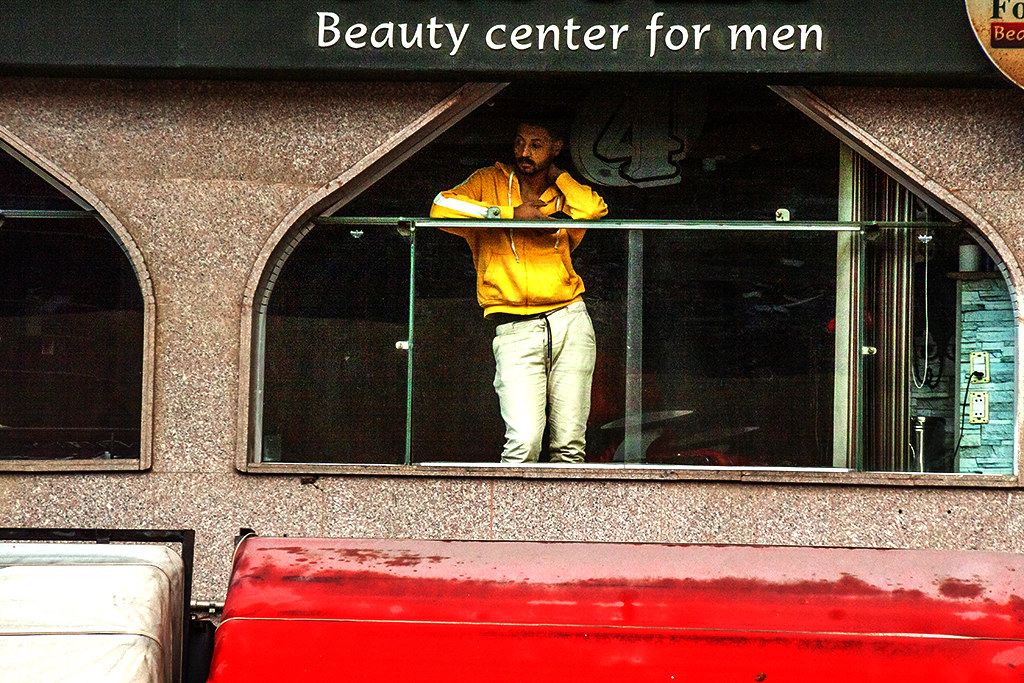 Beauty center for men on 1-14-21--Alexandria