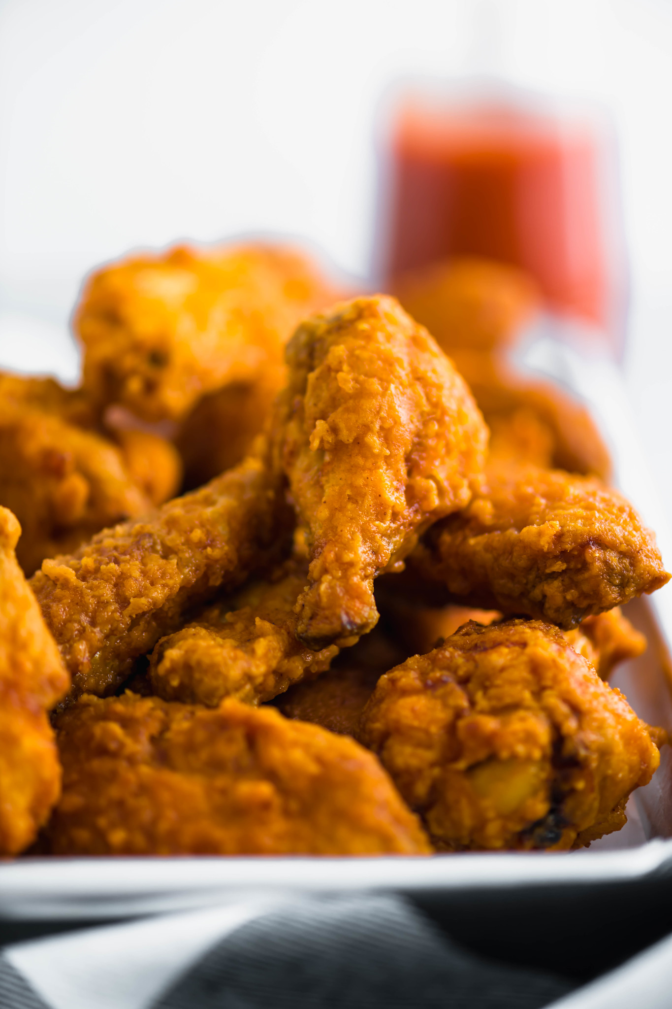 These Copycat Hooters Buffalo Wings are just what you need for the big game. Super crispy with the best buffalo sauce.