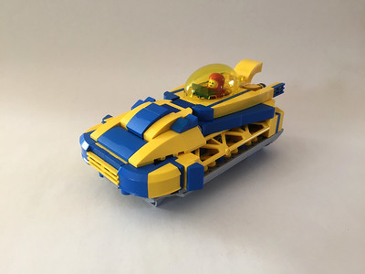 Space Racer Front Left