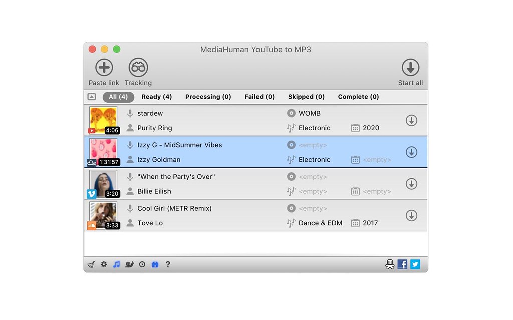 MediaHuman YouTube to MP3 Converter 3.9.9.54 - Download music and take ...