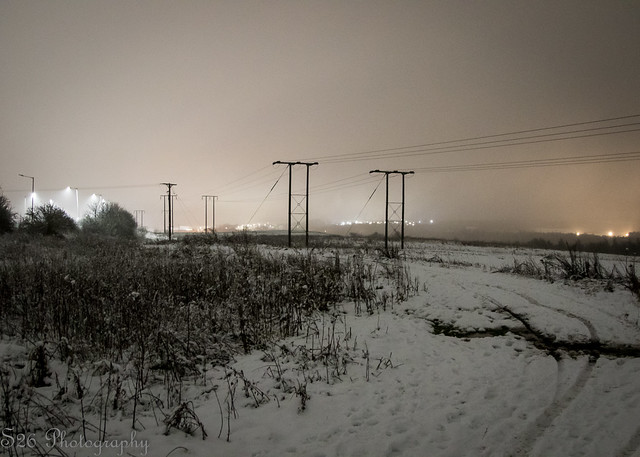 Powerlines in the snow-6822