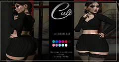 : CULT : Fae Top & Skirt with HUD