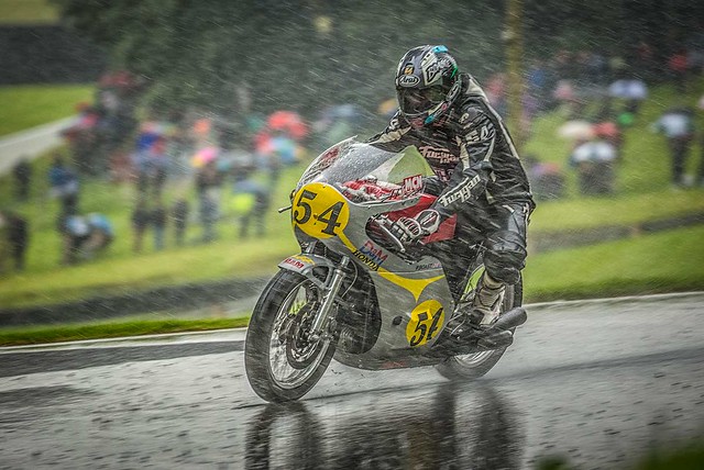Wet day at Cadwell.