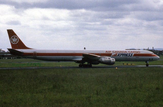 Douglas DC-8-73AF C-FTIO Air Canada Cargo Express