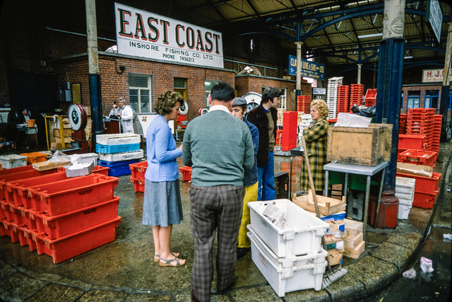 Dublin 1977 #3 Fishmarket
