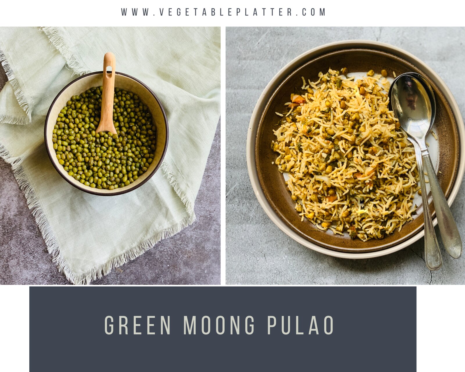 Green Moong Pulao