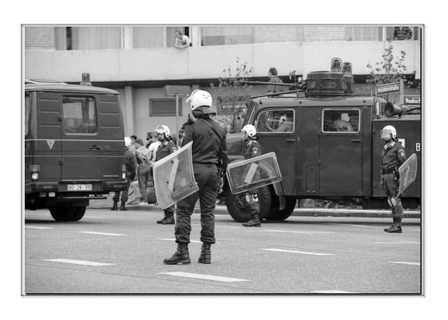 water gun, Warriors, Hamburg, Germany, June 6th 1990,