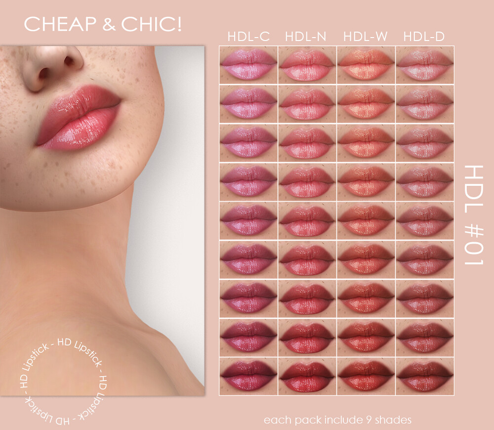 HD Lipstick #01