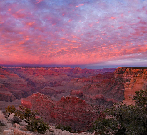 Grand Canyon National Park - Powell Point Sunset 1/18/2021 0019