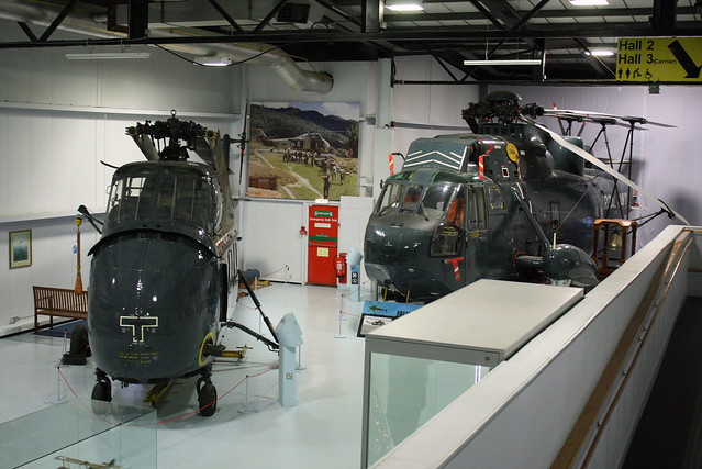 Fleet Air Arm Museum: Westland Wessex and Westland WS-61 Sea King