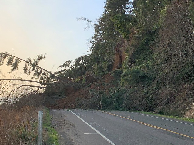 SR 109 at milepost 3 remains closed until further notice