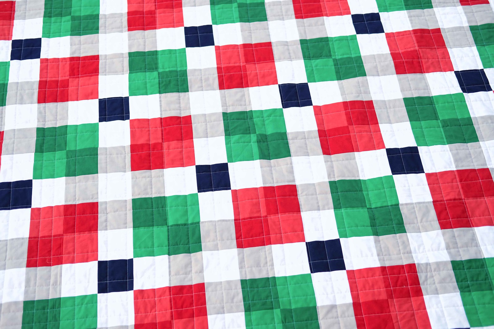 A Christmas Nancy Quilt - Kitchen Table Quilting