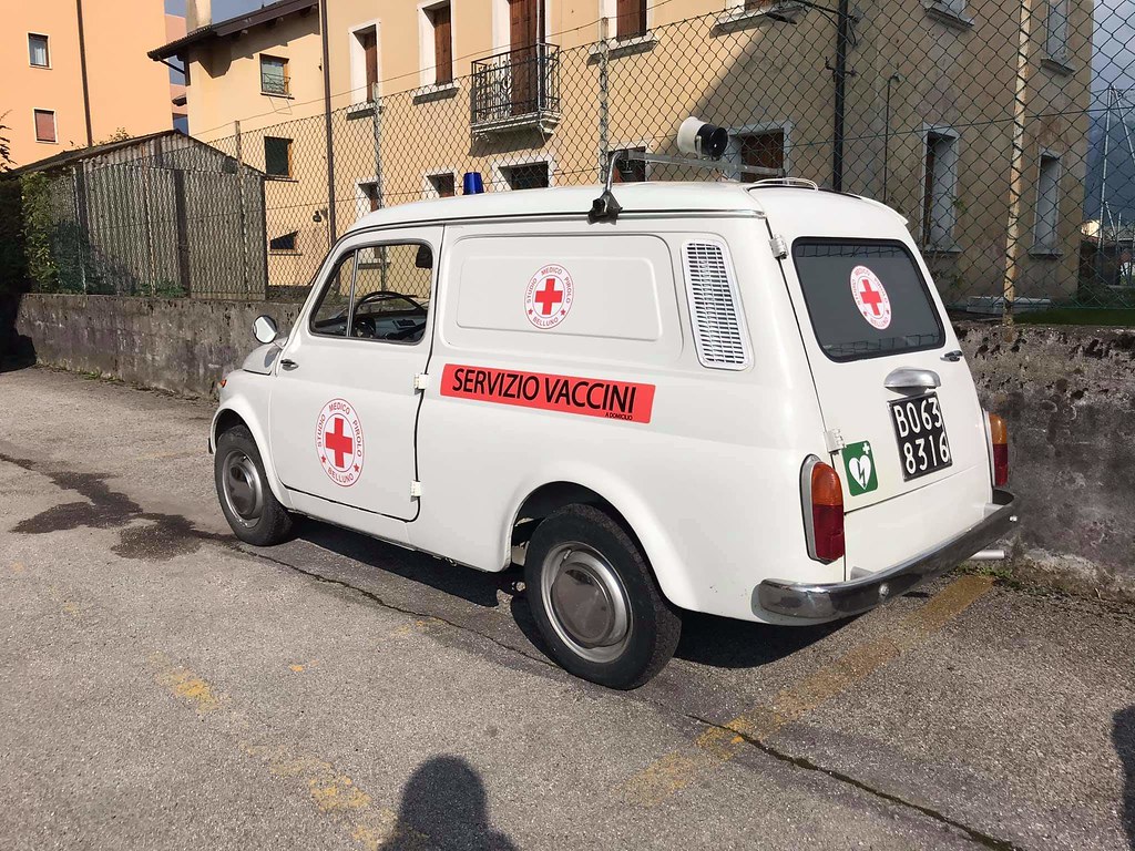 Autobianchi Bianchina Giardiniera Croce Rossa Italiana
