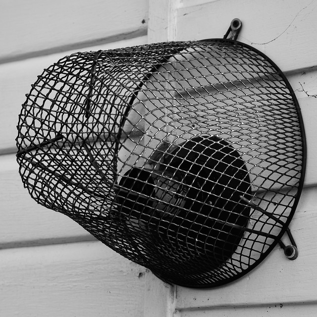 Caged vent