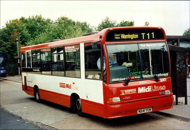 Warrington Borough Transport Dennis Dart  241 M241YCM