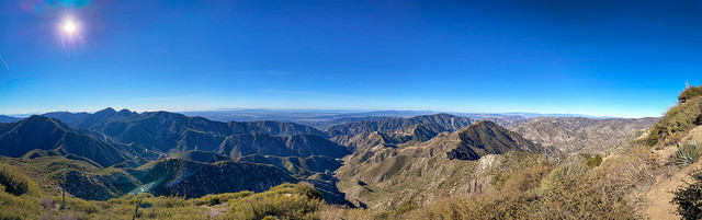 Nearly the Entire Los Angeles Basin as Seen from Strawberry Peak