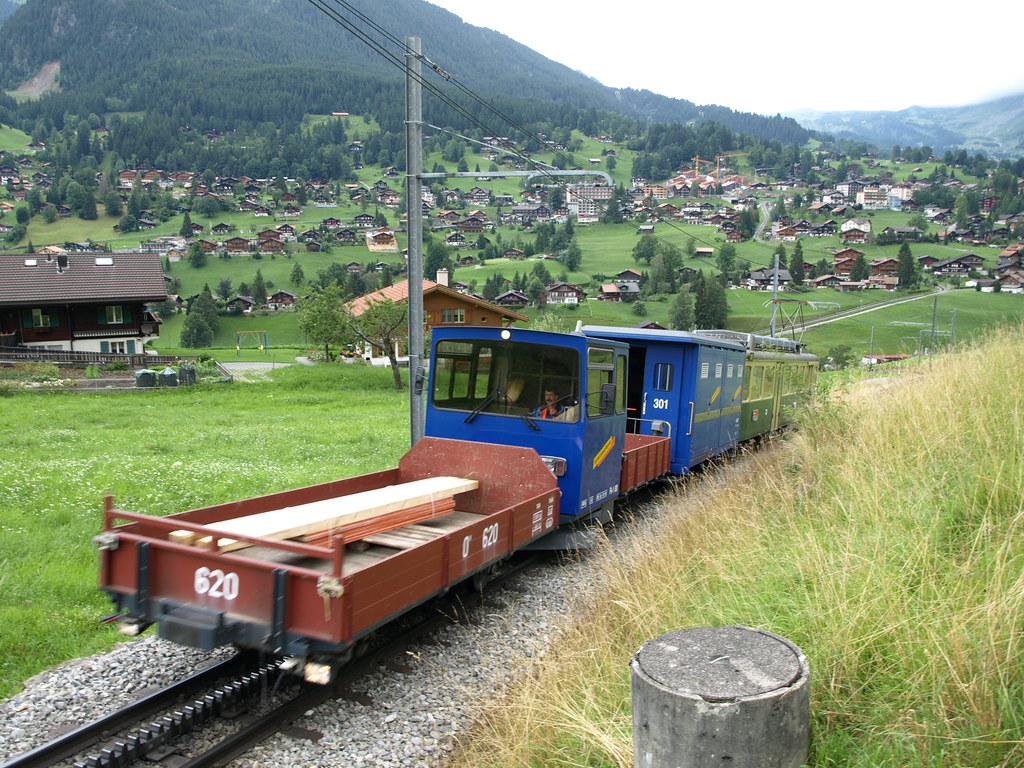 CH  Wengeralpbahn Grindelwald 08-08-2008