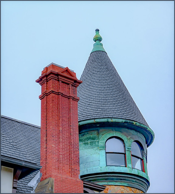 turret and chimney
