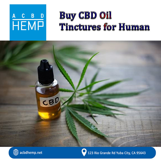 Buy CBD Oil Tinctures for Human