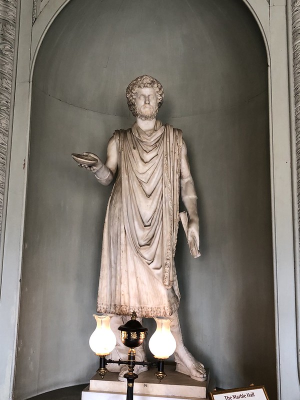 Statue of a Roman man