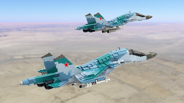 17 Sukhoi Su-34 Fullback