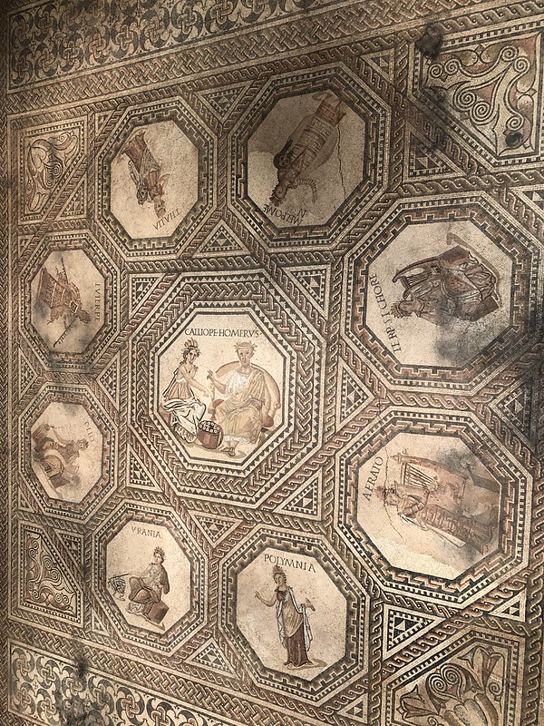 Roman Mosaic of the Muses