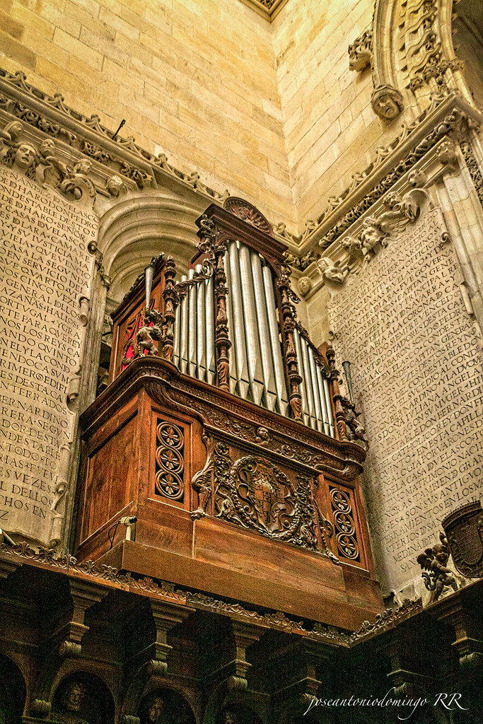 Órgano en la Catedral de Burgos