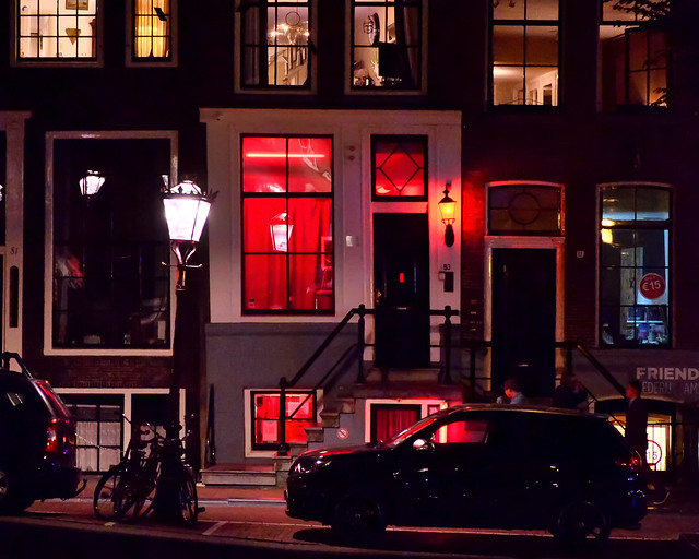 Barrio rojo de Amsterdam