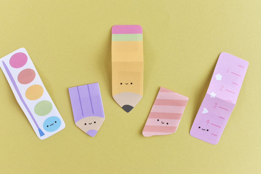 Printable Stationery Bookmarks