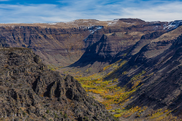 Big Indian Gorge on Steens Mountain