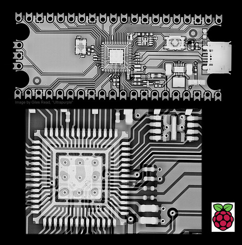 Hi-res X-Ray of Raspberry Pi Pico | by Ultrapurple