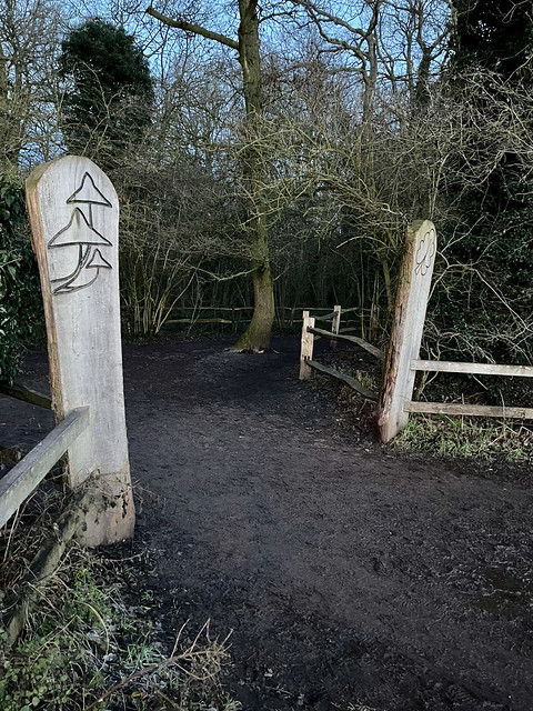 Entrance to Worcester Woods
