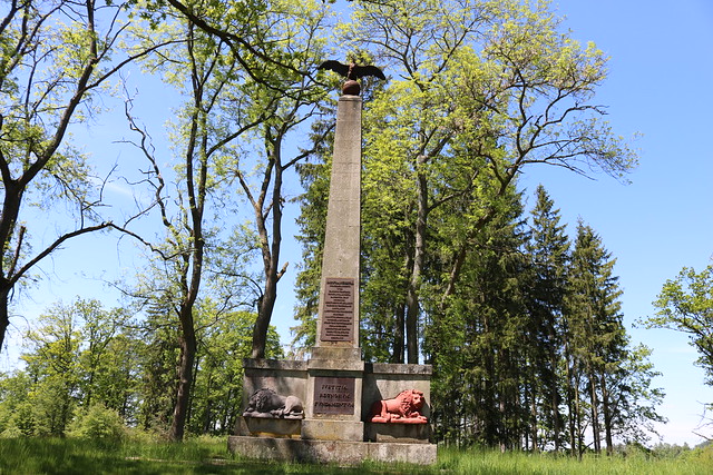 Františkův monument v Lázních Kynžvart