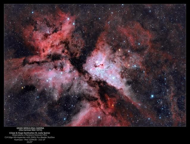 Nebulosa Carina (eta carinae)