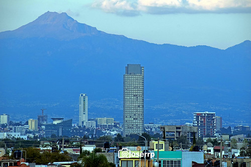 Vista de Puebla desde el sur