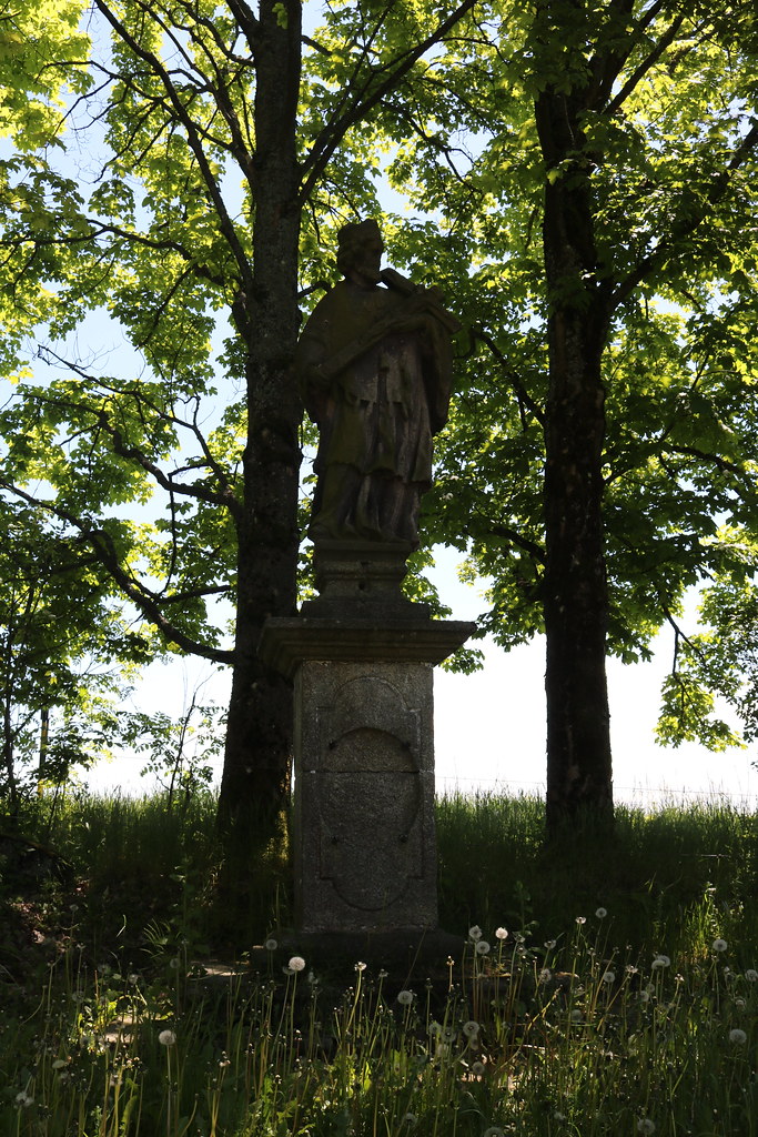 socha sv. Jana Nepomuckého v Lázních Kynžvart