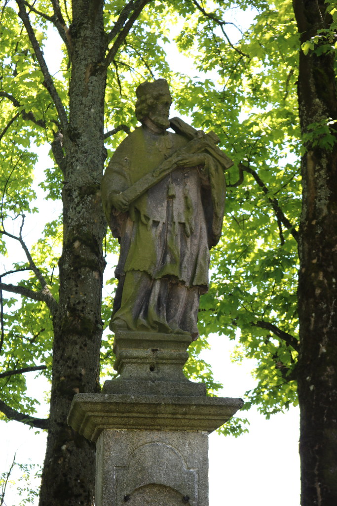 socha sv. Jana Nepomuckého v Lázních Kynžvart