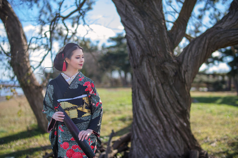 Portrait in Kimono