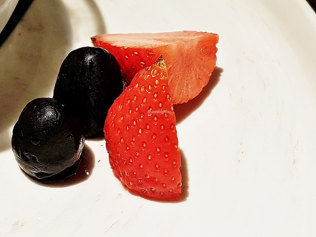 Strawberries & Black Grapes