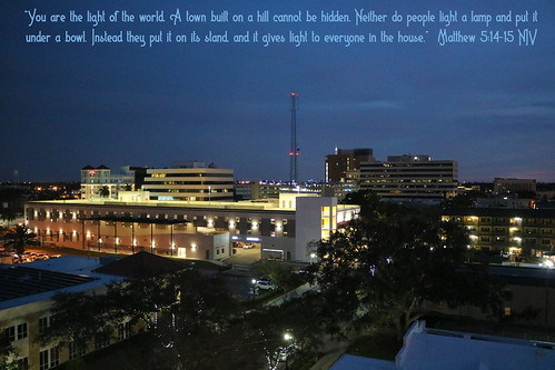 View from the Springhill Suites - Bradenton, FL by Humble Christ Follower, Dear friend, here are 5 things you should know:
1. Like it or not, we are ALL sinners: As the Scrip