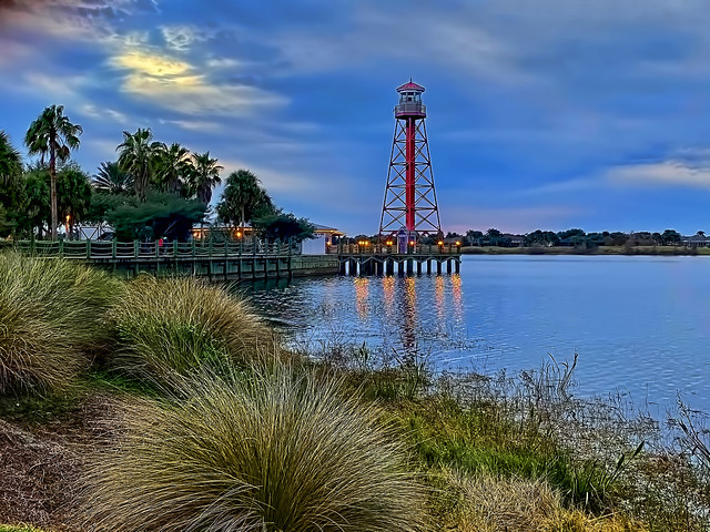 Lighthouse Point Bar & Grille, 925 Lakeshore Drive, Lake Sumter Landing, The Villages, Florida, USA