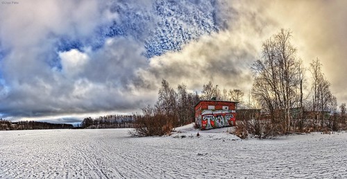sonya99 landscape winter clouds ice snow maisema talvi jää lumi pilvet lake järvi iidesjärvi viinikka tampere finland