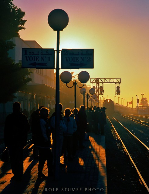 Sousse station at sunrise