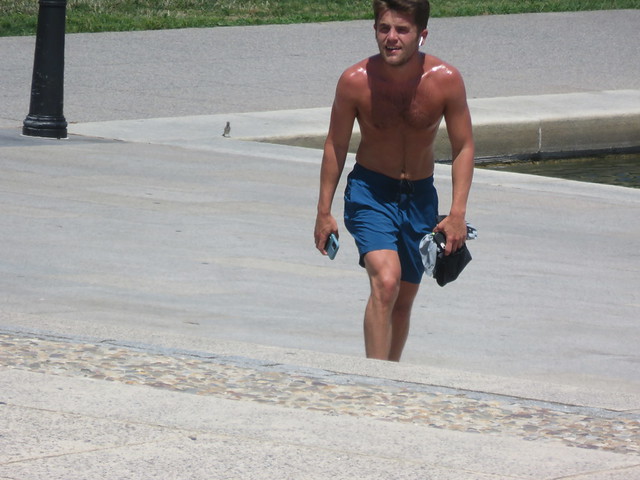 Jogger Going by