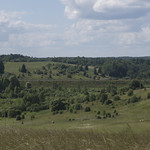 View to the Radviliškis–Šapeliai-state border railway, 22.06.2020.