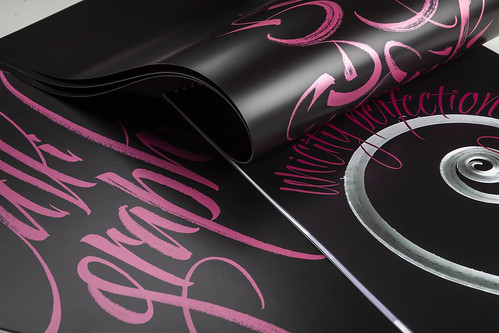 Calligraphy: voice of the soul | AD & Graphic design: Vertigo design | Calligraphy: Chiara Riva | Ph: Silvia Foco | by chiar.riva