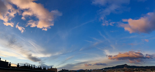 cirrus clouds sky sunset uncinus cirrusuncinus motserrat skyline panoramic