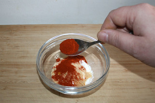 04 - Add paprika & chili / Paprika & Chili hinzufügen