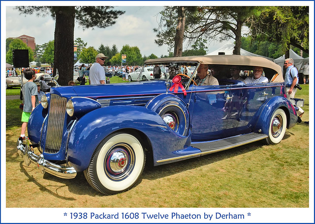 1938 Packard 1608 Twelve Phaeton by Derham